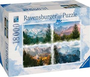 Ravensburger Märchenschloss in 4 Jahreszeiten 18000 Teile Puzzle Ravensburger-16137