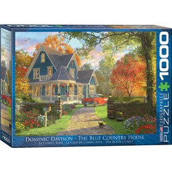 Eurographics / Huch Eurographics 6000-0978 - Das blaue Landhaus von Dominic Davison, Puzzle