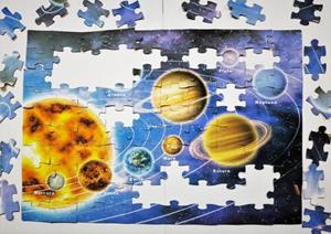 Solar System Puzzel Magnetisch (100 Stukjes)