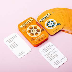 Kikkerland Trivia Game - Movies