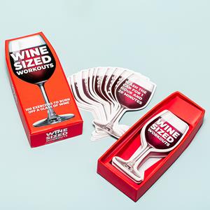 Gift Republic Wine Sized Workouts (100 Oefeningen)