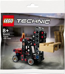 Lego 30655 Technic Gabelstapler mit Palette, Konstruktionsspielzeug