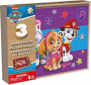 Spin Master Paw Patrol Wood Puzzle (3x24 stukjes)