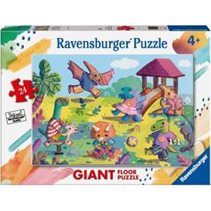 24-delige puzzel -giant- dinosaurus speeltijd Ravensburger