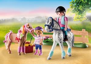 Playmobil Konstruktions-Spielset "Starter Pack, Pferdepflege (71259), Country", (45 St.), Made in Europe