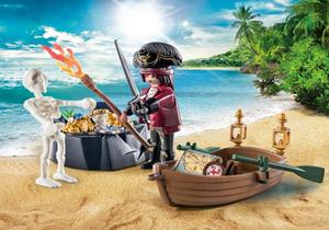 playmobil Starterpack Piraat met roeiboot