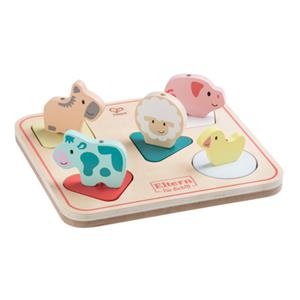 Hape dierengeluid puzzel Tom