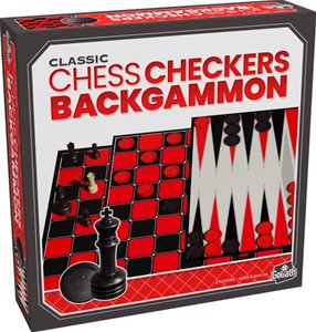 Goliath Classic Games - Schaken/Dammen/Backgammon