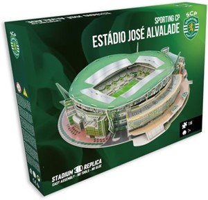 Kick Off Games Sporting CP - Jose Alvalade 3D Puzzel (116 stukjes)