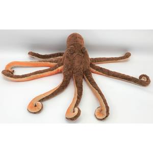pluche octopus knuffel 70 cm -