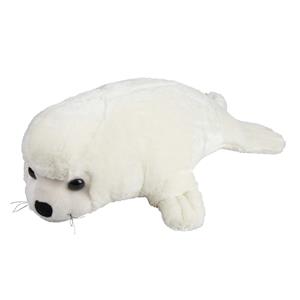 Ravensden Pluche knuffel dieren Witte Zeehond pup 50 cm -