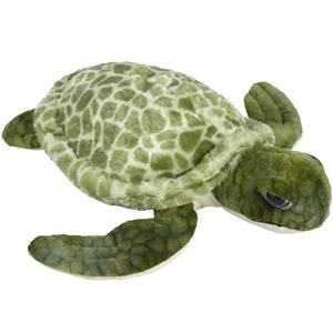 Ravensden Pluche knuffel dieren Zeeschildpad van 26 cm -