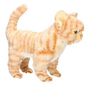 Hansa pluche rode kitten poes/kat knuffel 30 cm -