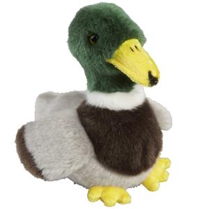 Pluche knuffel dieren Wilde Eend vogel van 18 cm -