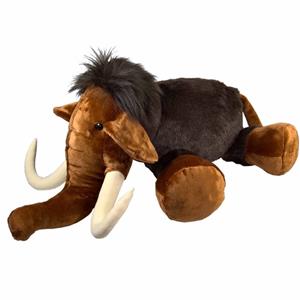 Heunec Bruine pluche mammoet knuffel 100 cm -