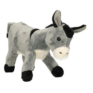 Pluche wilde ezel knuffeldier van 23 cm -