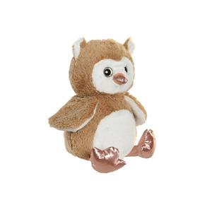 Items Uil vogel bruin knuffeldier van zachte pluche - 23 cm - bruin -