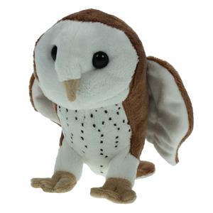 Cornelissen Pluche knuffel dieren Kerkuil vogel van 20 cm -