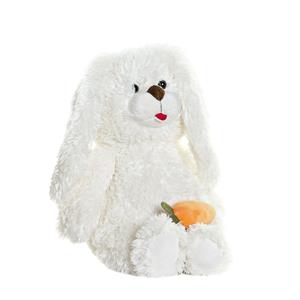 Items Konijn/haas wit knuffeldier van zachte pluche - 28 cm staand - wit -