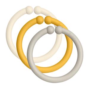 BIBS Loops Ivory/Honey Bee/Sand 12 st