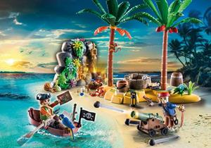 playmobil Piratenschateiland met skelet