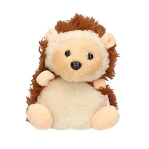 Pluche egel knuffel van 14 cm -