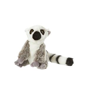 Nature Planet Pluche Ringstaart Maki aap knuffel van 18 cm -