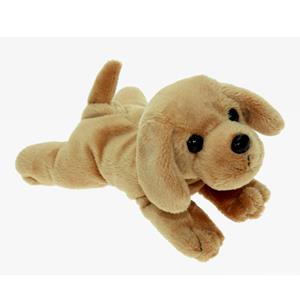 Pluche knuffel dieren Labrador hond van 18 cm -