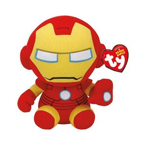 TY Deutschland Iron Man 15cm, Material: 100% Polyester geprüft nach EN-71. Farbe: mehrfarbig