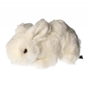 Semo Pluche konijn knuffel wit 20 cm -