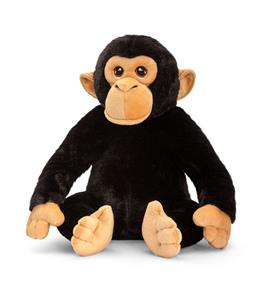 4kidsonly.eu Pluche - Zwarte Chimpansee 30 CM