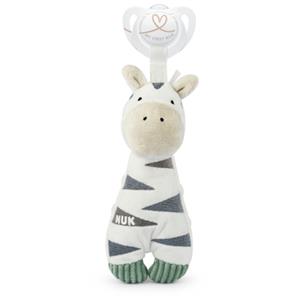 Knuffel Little Vriend Zebra met fopspeen