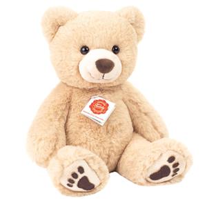 Hermann Teddy Knuffeldier beer Mikai - zachte pluche stof - premium kwaliteit knuffels - beige - 31 cm -