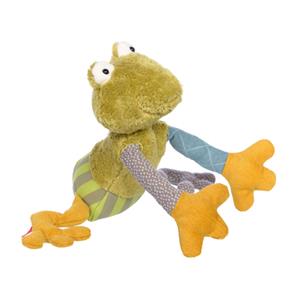 Sigikid Knuffel kikker Swetty Yellow groen/geel