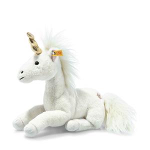 Steiff Soft Cuddly Friends Swerve Unicorn Unica wit, 27 cm