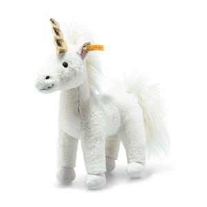 Steiff Soft Cuddly Friends Einhorn Unica weiß stehend, 27 cm