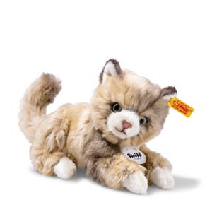 Steiff Lucy Kat 18 cm, bruin gevlekt