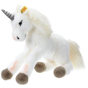 STEIFF Starly Schlenker-Einhorn 35 cm wei&szlig; liegend