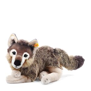 Steiff Snorry Schlenker Wolf, 40 cm grau/braun