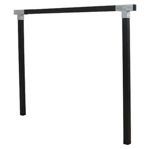 Plus Danmark Schommelframe vuren geimpregneerd | Cubic zwart 9 x 268 x 209 cm (B x L x H)