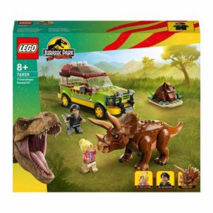 Lego 76959 Jurassic World Triceratops-Forschung, Konstruktionsspielzeug