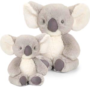 Pluche knuffels koala familie 14 en 25 cm -