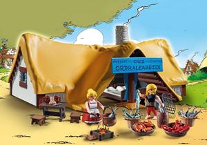 Playmobil Astérix: de hut van Kostunrix