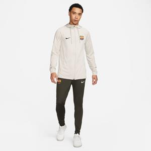 Nike FC Barcelona Hooded Tracksuit - White- Heren