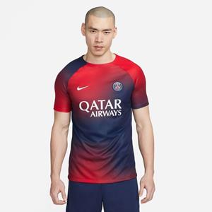 Nike Paris Saint Germain Academy Pro Pre Match Shirt - Navy- Heren