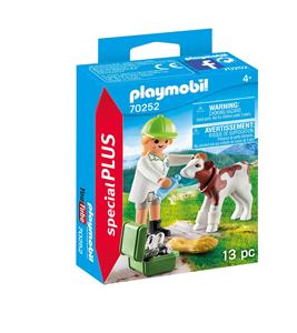 Playmobil Â Special plus 70252 Dierenarts met kalf OP=OP