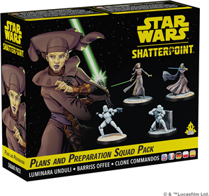 Atomic Mass Games Star Wars - Shatterpoint General Luminara Unduli Squad Pack