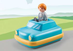 PLAYMOBIL 71323 1.2.3: Push & Go Car