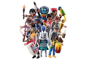 Playmobil figuren blauw (Serie 24)