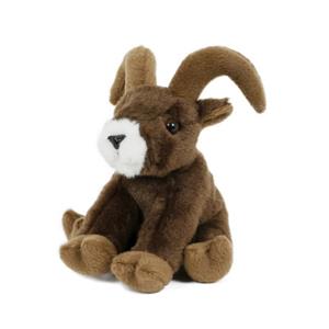 Merkloos Kleine pluche knuffel steenbok 13 cm -